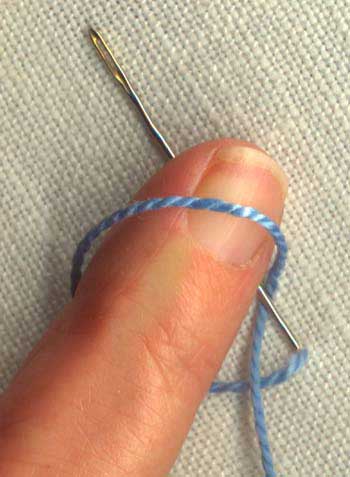 step by step instructions for drizzle stitch