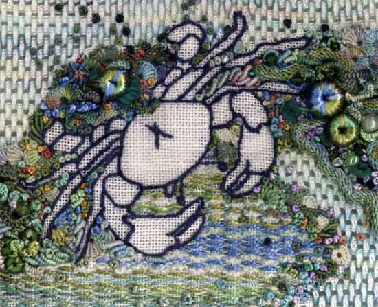 sample of hand embroidery