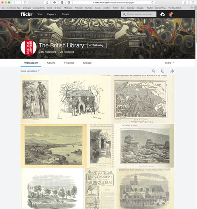 British Library flickr stream