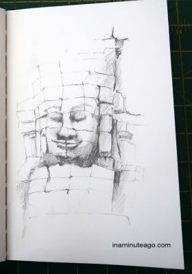 Sketch of the Bayon Temple