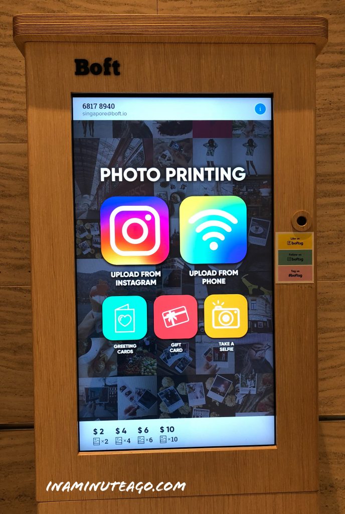 Print photos on demand photo booth