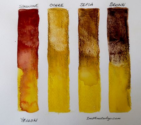 ArtGraf water soluble tailor shape tablet swatch yellow